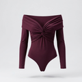 Twisted Off-Shoulder Bodysuit