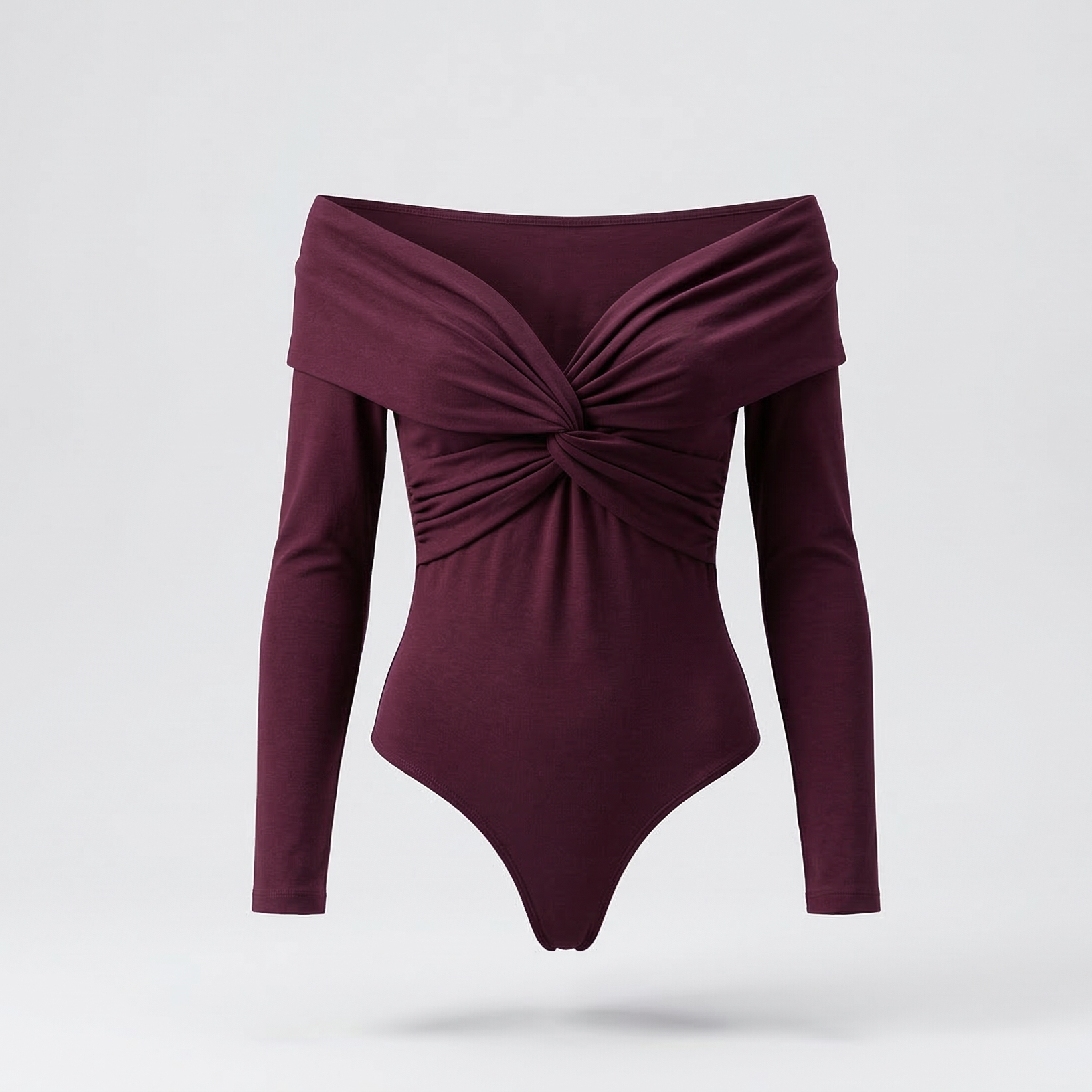 Twisted Off-Shoulder Bodysuit
