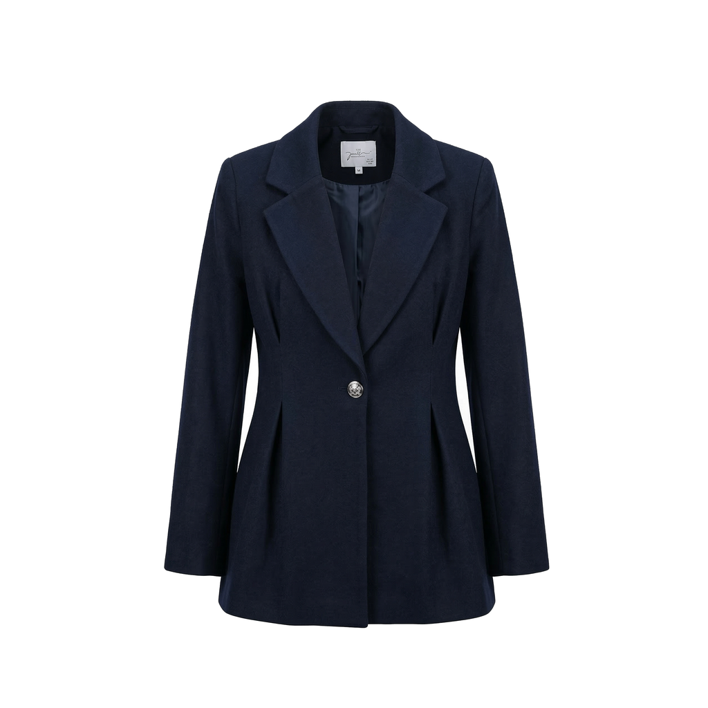 Fitted Navy Blazer