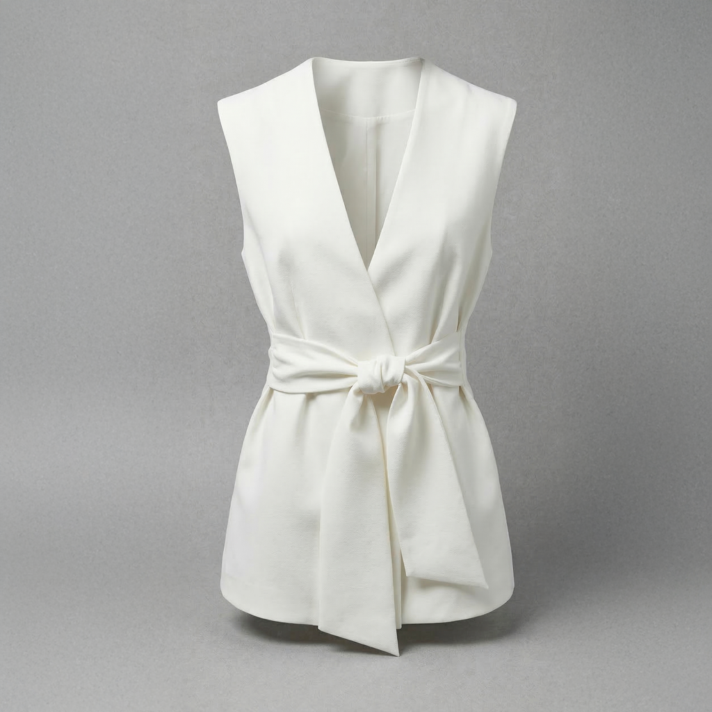 Belted Waistcoat Blazer