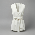 Belted Waistcoat Blazer