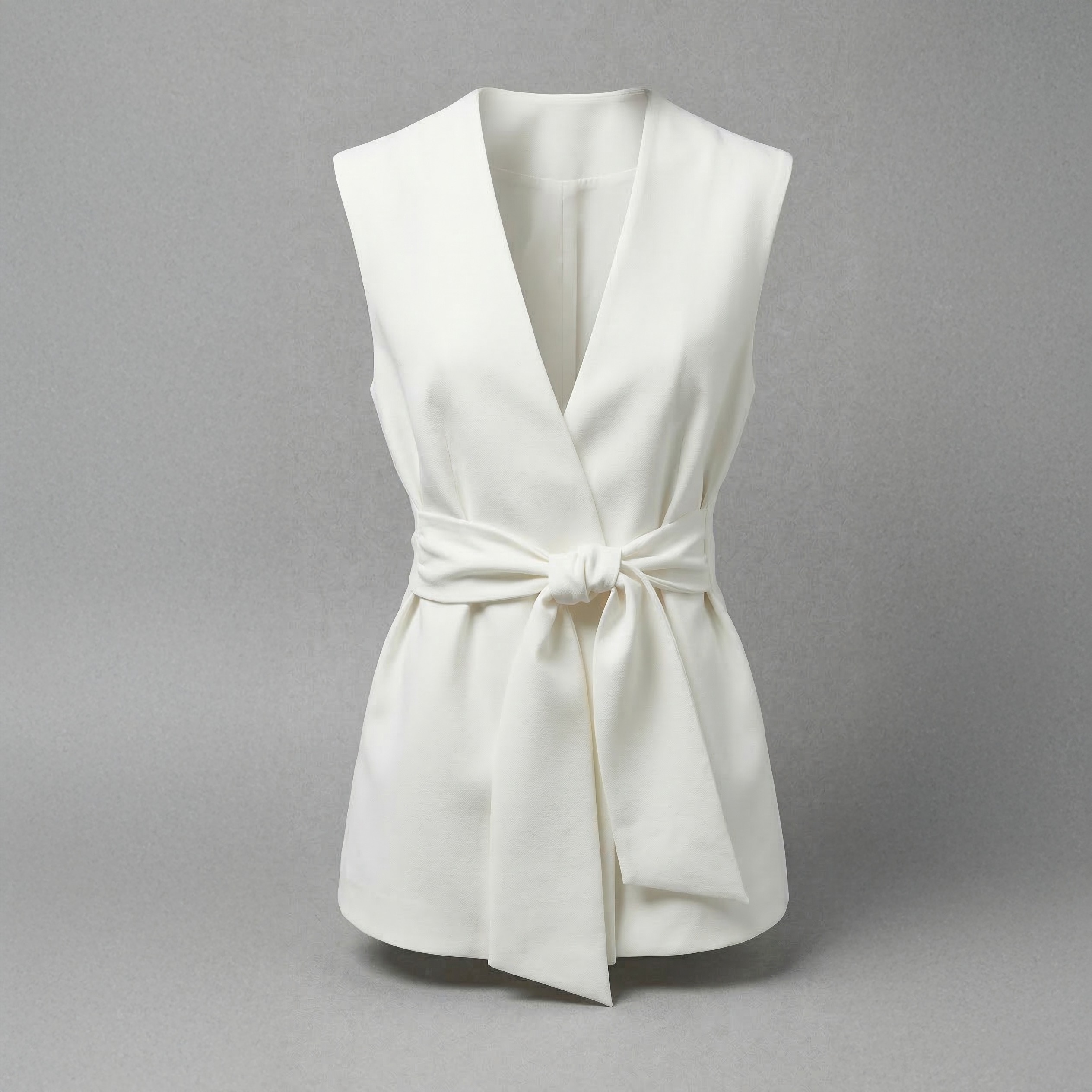 Belted Waistcoat Blazer