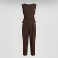 Elegant Draped Co-ord Set