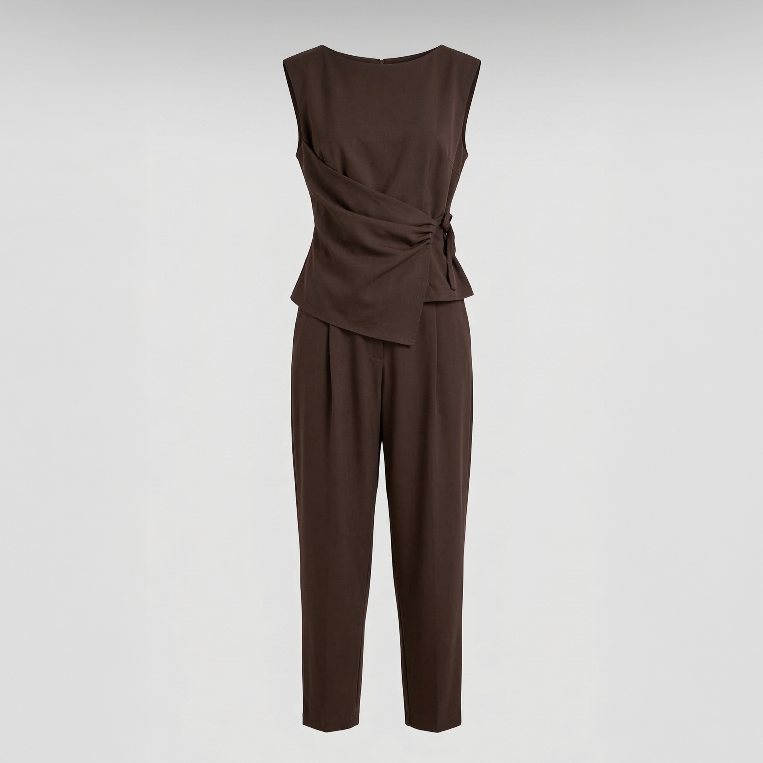 Elegant Draped Co-ord Set