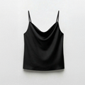 Satin Cowl Neck Cami