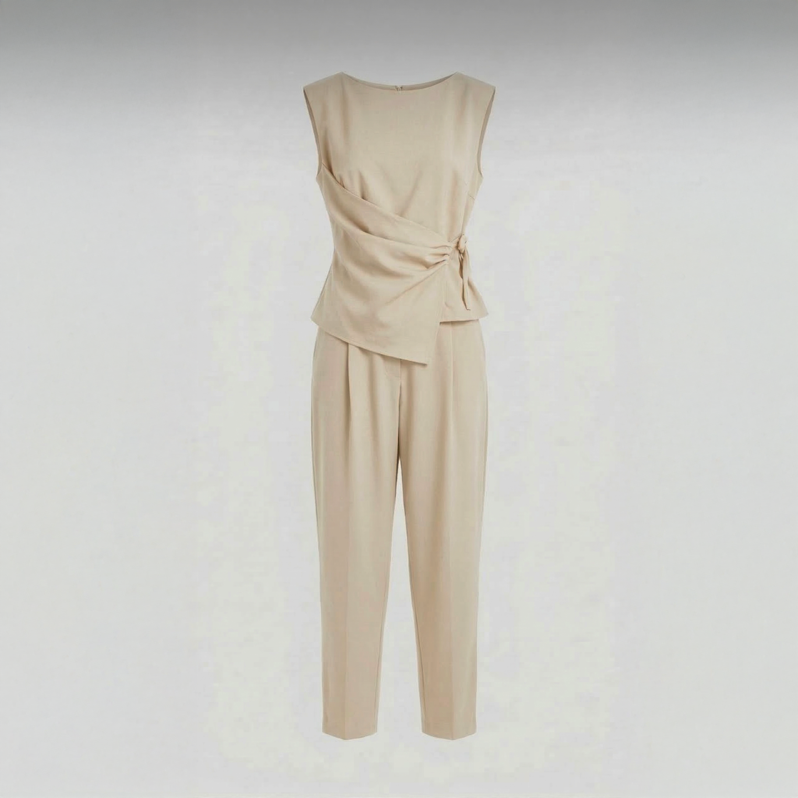 Elegant Draped Co-ord Set